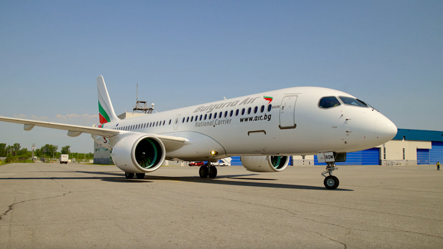 BULGARIA AIR TAKES DELIVERY OF ITS FIRST A220